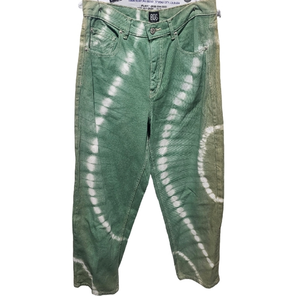 Urban Outfitters BDG High Rise Baggy Tie-dye Jeans